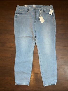 Good American Good Legs Skinny Sculpting Jean Plus Size 24